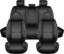 5 Seats Car Seat Covers For Lexus ES350 2007-2026 Full Set PU Leather Cushion picture
