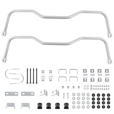 Font & Rear Sway Bar Bars w/ Linkage Kit for Chevy Car Bel Air Nomad new 1955-57 picture