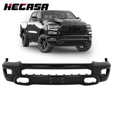 Front Bumper Face Bar For Ram 1500 2019-2024 Powder Coated 2022 2023 Black Steel picture