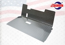Polished Aluminum Diamond Plate Floor Mat for EZGO TXT Golf Cart (1996-2013) picture