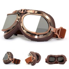 Retro Vintage Motorcycle Pilot Goggles Windproof UV Glasses picture