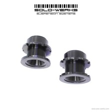 Solo Werks Rear Height Adjustable Spring Perches for VW MK5/6/7 Golf/Jetta PAIR picture