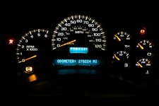 03-04 CHEVY 1500 SILVERADO SIERRA INSTRUMENT GAUGE CLUSTER 15114649 *REBUILT* picture