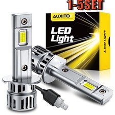 20000LM 400% Brightness Super Bright Fog Light M6S AUXITO H1 LED Bulb 2-10X picture