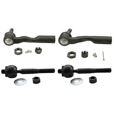 MOOG Front Left Right Inner Outer Tie Rod Ends Kit Set For Toyota Sequoia Tundra picture