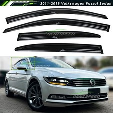 For 2012-2018 VW Passat Sedan Mugen Style Window Visors Rain Guards Deflectors picture