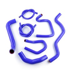 Silicone Radiator Hose Kit For Ford Falcon BA BF XR6 Turbo Blue picture