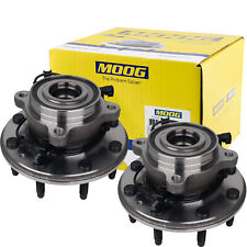 4WD MOOG Front Wheel Bearing Hubs For 11-19 Chevy Silverado Sierra 2500 3500 HD picture