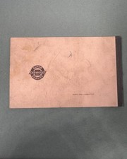 1963 ORIG. CHEVROLET/CORVETTE/IMPALA SS/CORVAIR PROTECTION PLAN/ MANUAL picture