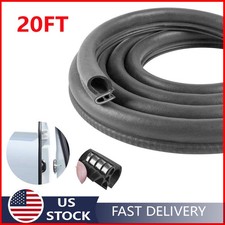 20Ft Rubber Lock Seal Weather Strip Door Window Trunk Hood Edge Trim For Toyota picture