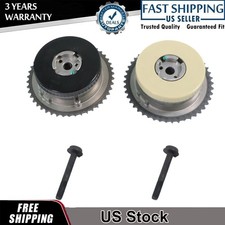 Pair Engine Variable Timing Sprocket Cam Camshaft Phaser Gear For Chevrolet 2.4L picture