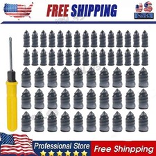 60pcs Car Tubeless Vacuum Tyre Puncture Repair Kit Screw Nails Tire Patch Plug picture