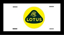 Aluminum white Plate TAG 6''x 12''  Made in USA FOR LOTUS picture