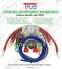 True® UTV Lithium Dual Battery Connect & Monitor Kit UTV-SBI-LCM picture