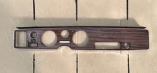 1970-1981 pontiac dash face bezel wood grain picture