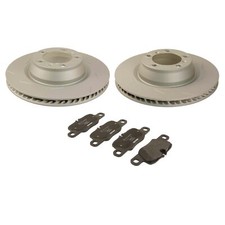 SHW OEM Rear Disc Rotors and Textar Pad Set Brake Kit For Porsche Panamera 10-16 picture