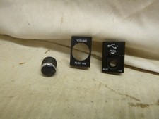 07-20 Dodge Chrysler Jeep High Speed Navigation Radio Knob &  Trim P05091331AE picture