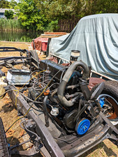 1948 Pickup Truck Frame Running No Title Good For T Bucket Project picture
