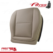For 08-15 Mercedes Benz GLK250 350 SPORT Driver Bottom Seat Cover Almond Beige picture