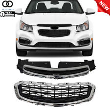 For 2015 Chevy Cruze 2016 Cruze Limited Front Upper+Lower Grille Chrome Grill picture