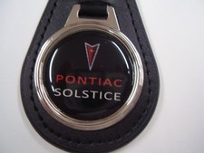 PONTIAC  SOLSTICE    LOGO    KEY CHAIN   LEATHER FOB picture