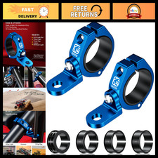 2PCS UTV Whip Light Mounts, LED Light Bar Bracket, Off-Road Accessories, Blue picture