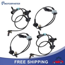 4Pc Front+Rear ABS Wheel Speed Sensor For 07-12 Chevy Tahoe Avalanche GMC Yukon picture
