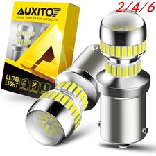 AUXITO BA15S 1156 P21W 7506 Backup Reverse Light White Xenon LED Bulb 54H 2/4/6 picture