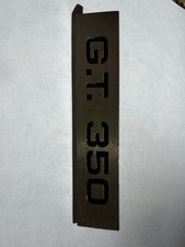 65 66 SHELBY GT350 REAR PANEL EMBLEM ORIGINAL USED Original picture