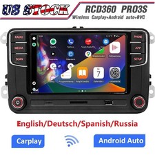SCUMAXCON Car Radio RCD360PRO3S RCD330 Wireless Carplay,Android Auto, RVC for VW picture