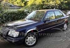 for:1993-1996 Mercedes W124 E-Class Stainless Fender Trim Lip Well 4Pc 2