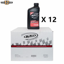 Lot of 12 Quarts Engine Oil Motor SAE 60 Fits For Harley V Twin Engine RevTech picture