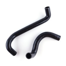 Black Silicone Rad Hoses For 05-06 Pontiac GTO /05-07 Vauxhall Monaro VXR LS-2 picture