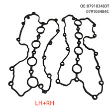 For A6 A8 Quattro Q7 R8 Audi V8 4.2L Set of Left & Right Valve Cover Gasket picture