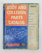 VINTAGE ~ AUTOLITE FORD BODY AND COLLISION PARTS CATALOG (1969 EDITION)  picture
