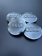AUDI 4x Gray 61mm / 2.39in Wheel Rim Center Hub Cap picture