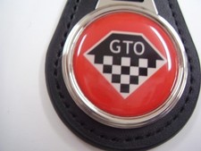PONTIAC  GTO  KEY CHAIN   LEATHER FOB   picture