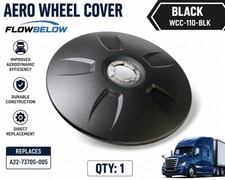 Aero Wheel Cover - FlowBelow - Black - WCC-110-BLK replacement for A22-73705-005 picture