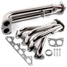 FOR 1994-1997 HONDA ACCORD F22 2.2L 4CYL STAINLESS STEEL HEADER EXHAUST MANIFOLD picture