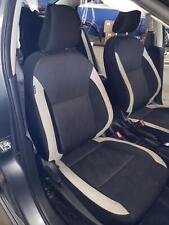 21 VERSA Right Front Cloth Seat (bucket), SV; Black/Tan K picture