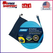 Camco EvoFlex2 50-Foot RV Drinking Water Hose - 5/8-Inch Inner Diameter, Blue picture