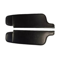 Sun Visor for 1971-73 Plymouth Satellite 2 Door Hardtop wCardboard Black 2Pcs picture