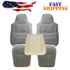 For 2002-2007 Ford F250 F350 Lariat XLT Front Seat Cover & Driver Foam Cushion picture