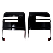 For Chevy Silverado 2500 HD 20-26 Trim Illusion Gloss Black Mirror Covers picture