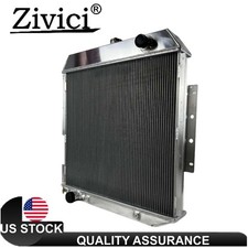 Aluminum Radiator For 1977-1979 Ford F-Series Truck Bronco V8 Engine AT 3 Row picture