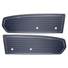 TMI Door Panel Standard Blue Pair 1968 Mustang picture