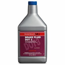 New Genuine Honda Brake Fluid DOT 3 Quart 32 Ounces OE 087989108 picture