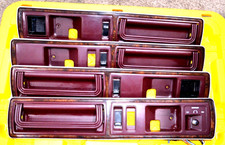 1991-1993 BUICK ROADMASTER ROAD MASTER DOOR PANEL TRIM BEZEL LOCK MIRROR SET OEM picture