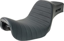 SlyFox Highnoon Slipstop Seat Black Stitch #4694A-slyfox Harley Davidson Dyna picture
