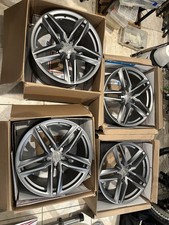 2014-2017 Audi R8 V10 V8 2 Front & 1 Rear Rims Wheels Set 8.5J x 19 11j x 19 OEM picture